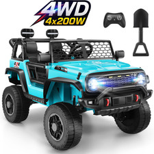 Kids Ride On Car w/Remote Control 24V 2 Seater 20" Spacious Seat 3 Speeds Gift-