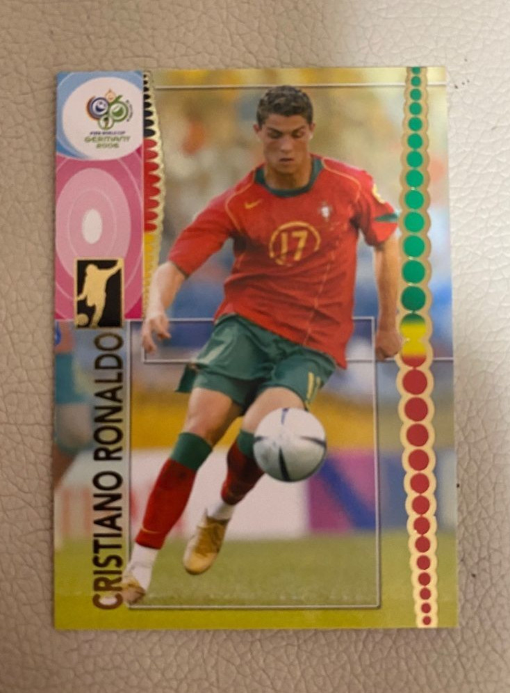2006 Panini World Cup Germany Cristiano Ronaldo #169 ROOKIE RC Rare from Japan