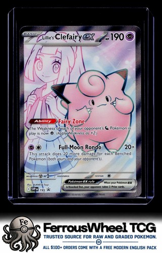 Lillie's Clefairy ex 195 - SV: Scarlet & Violet Promo Cards - (NM)