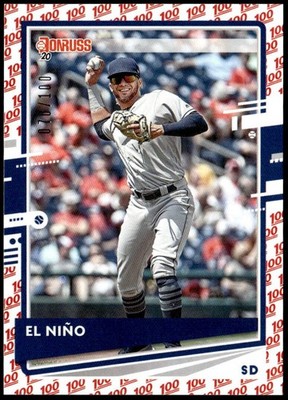 2020 Donruss #83b Fernando Tatis Jr. One Hundred Emoji : #/100 E1