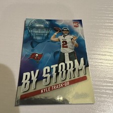 Kyle Trask 2021 Panini Absolute #BST-17 BY STORM Tampa Bay Buccaneers RC