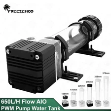 FREEZEMOD Reservoir with Pump RGB Water Tank 650L/H Integrated PWM Speed Control