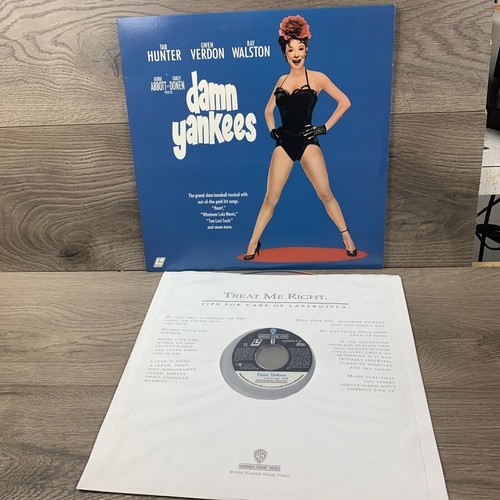 DAMN YANKEES Laserdisc Tab Hunter, Ray Walston, Gwen Vernon - Picture 3 of 3
