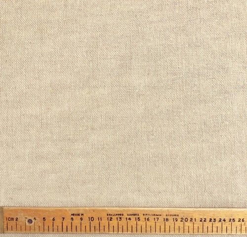 Scrim Cotton Linen Fabric Woven Rustic Craft Material Eco Friendly 90cm Wide - 第 4/4 張圖片