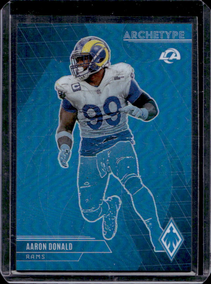 2022 Panini Phoenix Aaron Donald Archetype #ARCH-19 Rams