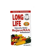 Long Life RejuveMAX Anti-Aging and Amino Acid Relaxing Formula - 60 tablets