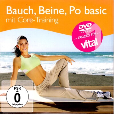 Bauch, Beine, Po basic mit Core-Training DVD in Papphülle