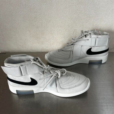 Nike Fear Of God Air Raid Light Bone Sneakers Shoes White Men's