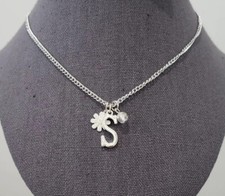 Claire's Girl's Fashion "S" Initial Charm Necklace 15"