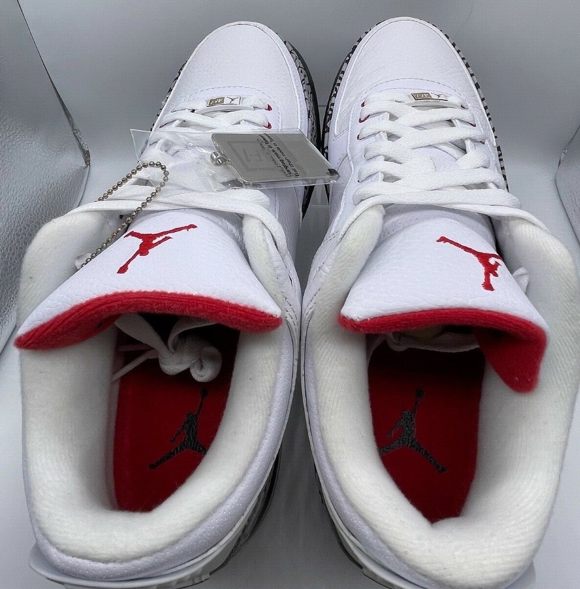 Air Jordan Mens AJF3 Air Jordan Fusion 3 White Cement 323626