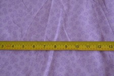 By 1/2 Yd, Lavender Floral on Lavender Quilt Cotton, Fabric Traditions/2002,N383