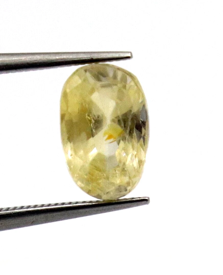 Natural untreated yellow best sale sapphire