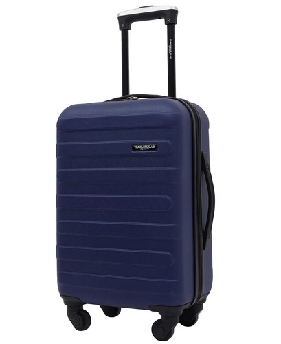 Travelers Club Navy ABS Austin 4 Piece Hardside Luggage Set T1052 - Picture 5 of 7