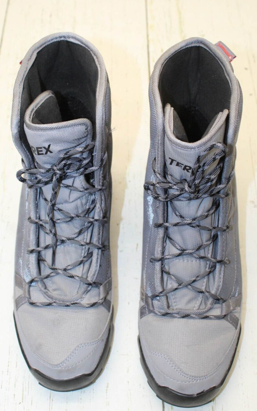 Adidas Women's Terrex Gray Boot High Top Sneaker Climaproof Rubber Sole Size 8.5 thumbnail 8