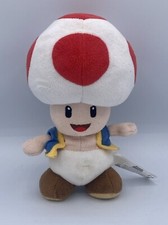 Super Mario Bros Toad Koopa Plush Stuffed Doll Toy Little Buddy 2017