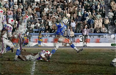 LANCE ALWORTH CHARGERS v. BILLS AFL PRINT  (comes 4 sizes)