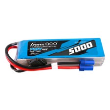 Gens Ace G-Tech 5000mAh 14.8V 45C 4S Lipo Akku EC5 Stecker For RC Heli GAUI X5