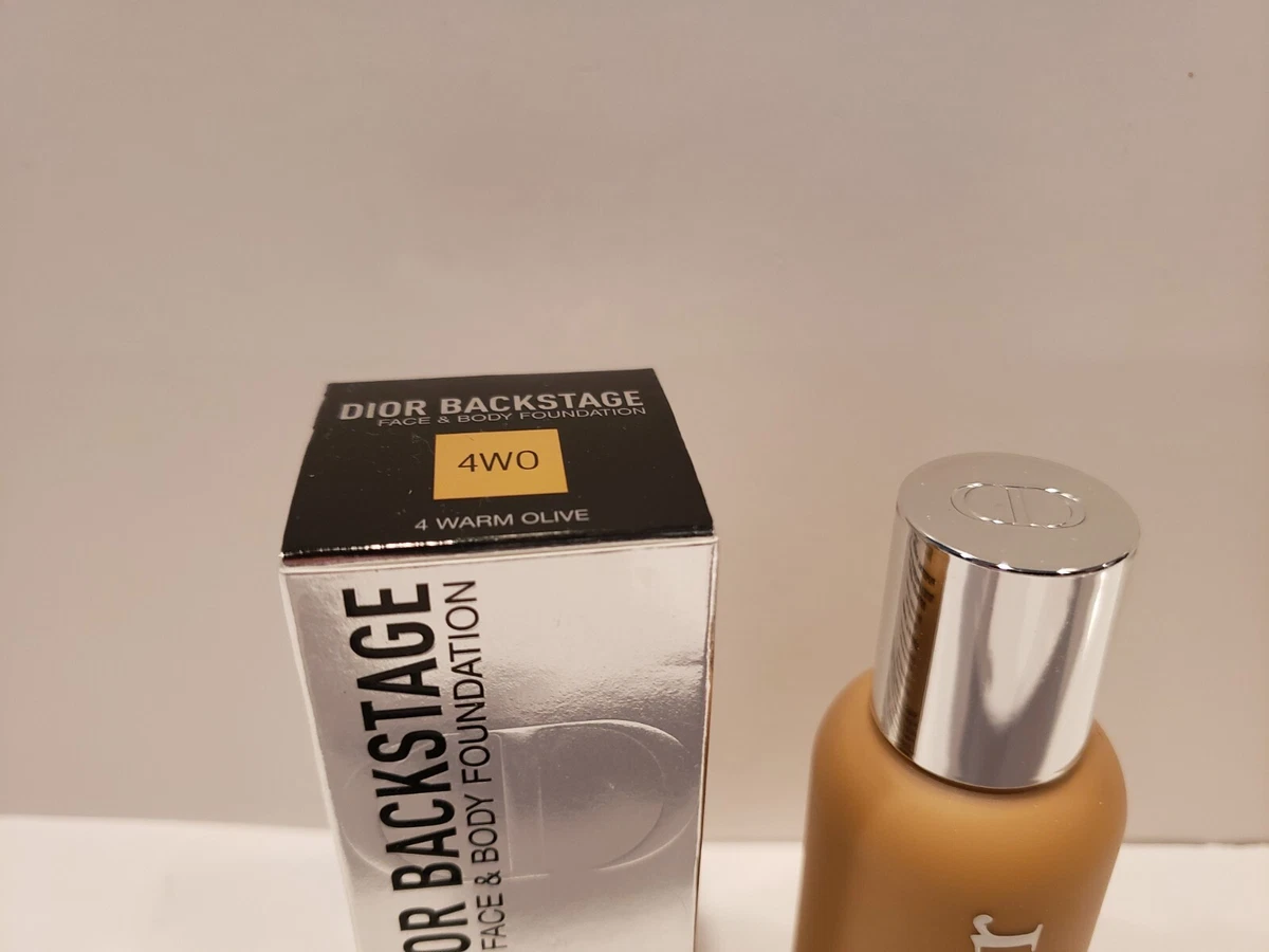 Dior Dior Backstage Face Body Foundation 4WO Warm Olive NIB
