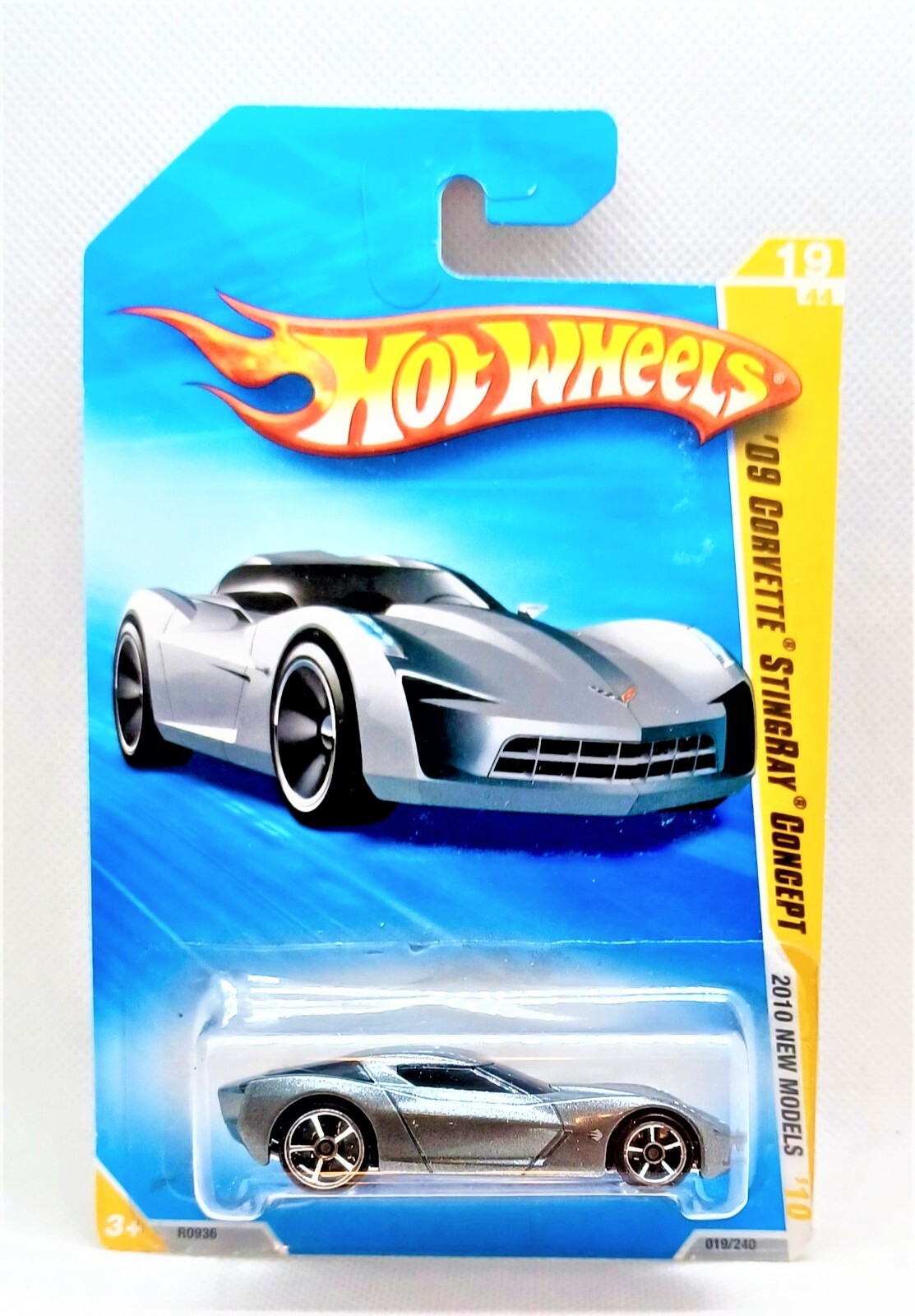 2010 Hot Wheels New Models '09 Corvette Stingray Concept