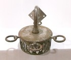 Antique Victorian Bathroom Single Cup And Tooth Brush Holder — photo 9