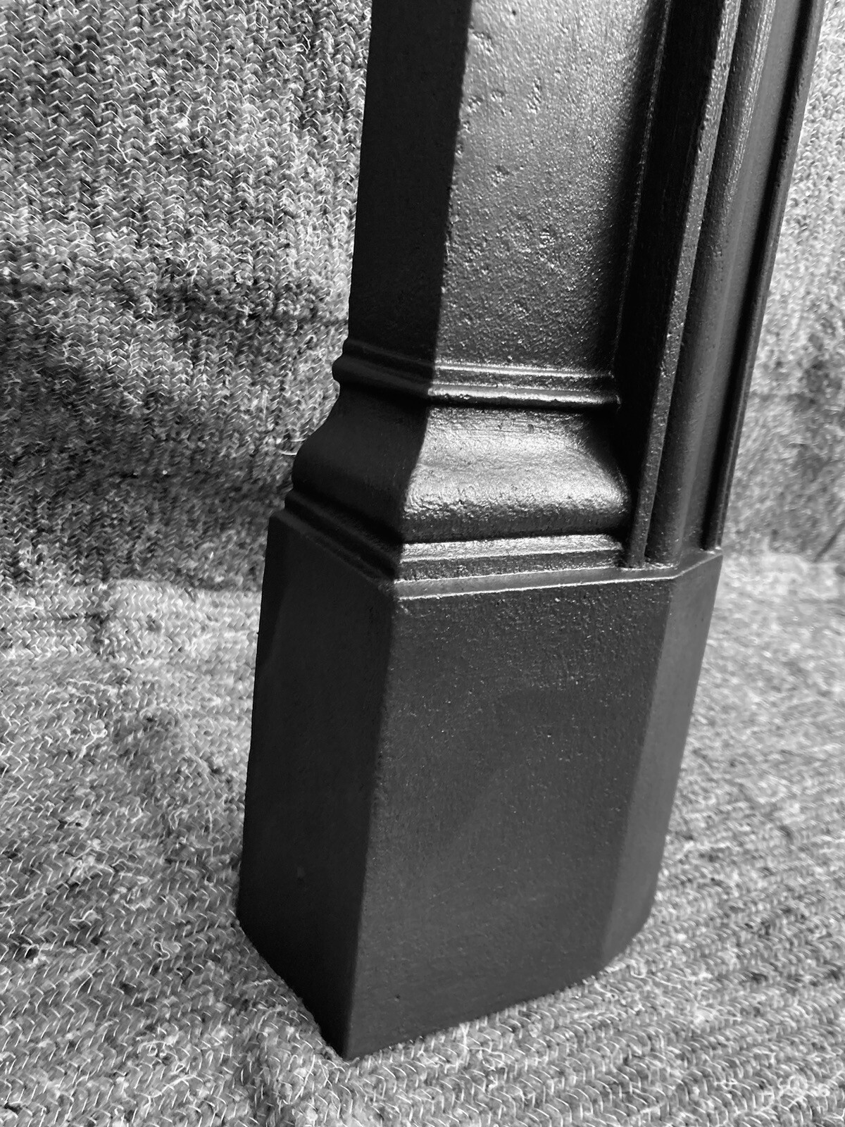 VERY LARGE ANTIQUE VICTORIAN EDWARDIAN CAST IRON FIREPLACE / FIRE STOVE SURROUND eBay