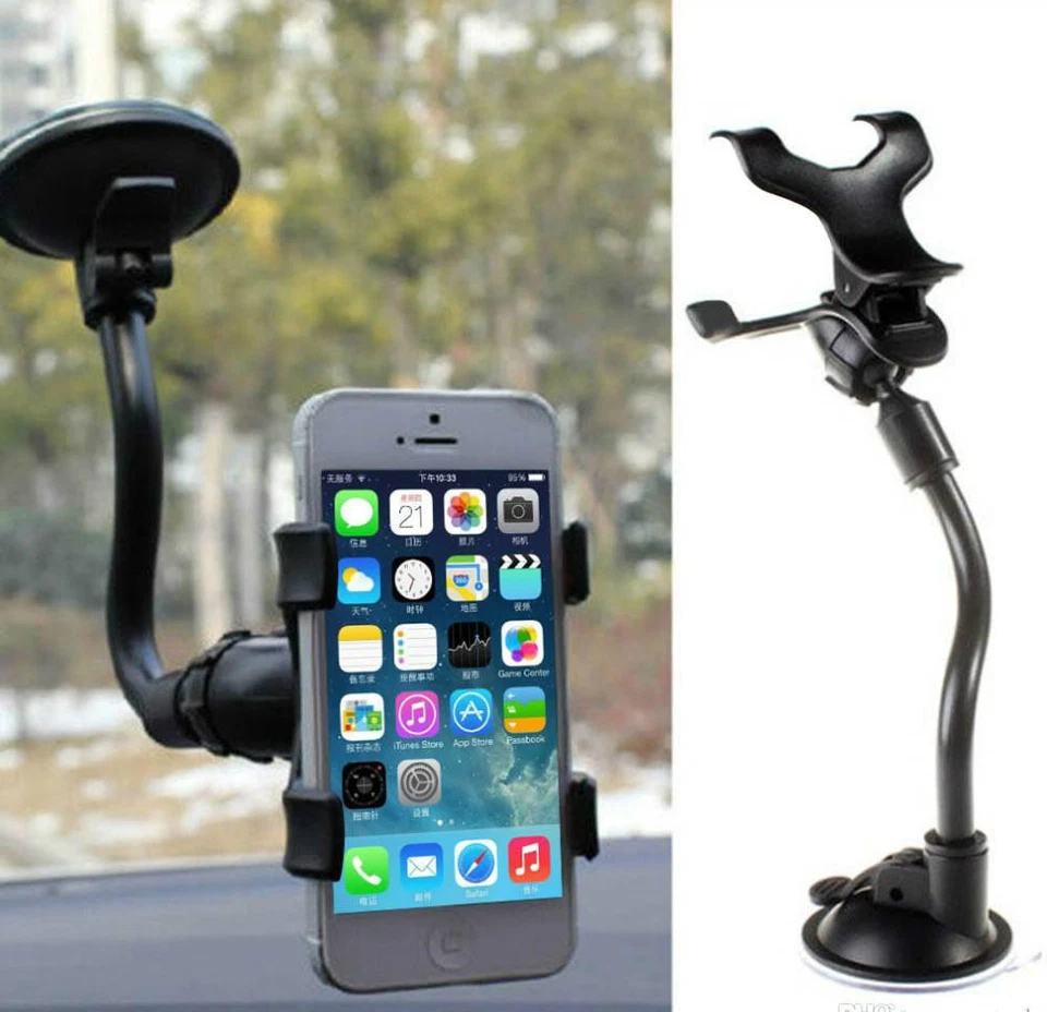 Universal 360° in-Car Windscreen Dashboard Holder Mount Any size Mobile Phone uk - Image 4 of 4