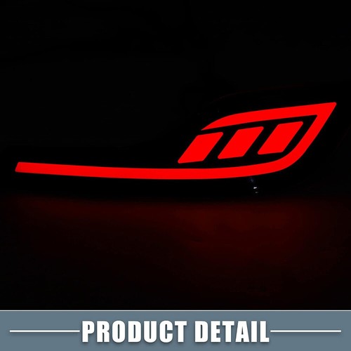 Lámpara de luz trasera reflectora de parachoques trasero LED 3D óptica para Honda CRV 2017-2019 - Imagen 8 de 21
