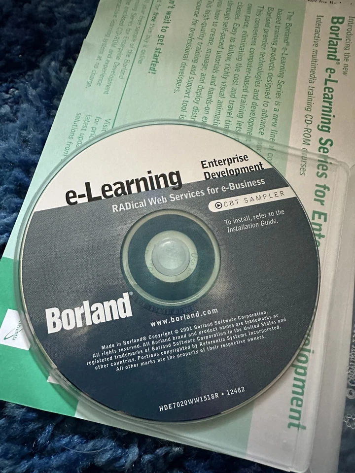 Borland Enterprise Server ! Two original disks with Serial & Authorization KEY ! - Image 4 of 4