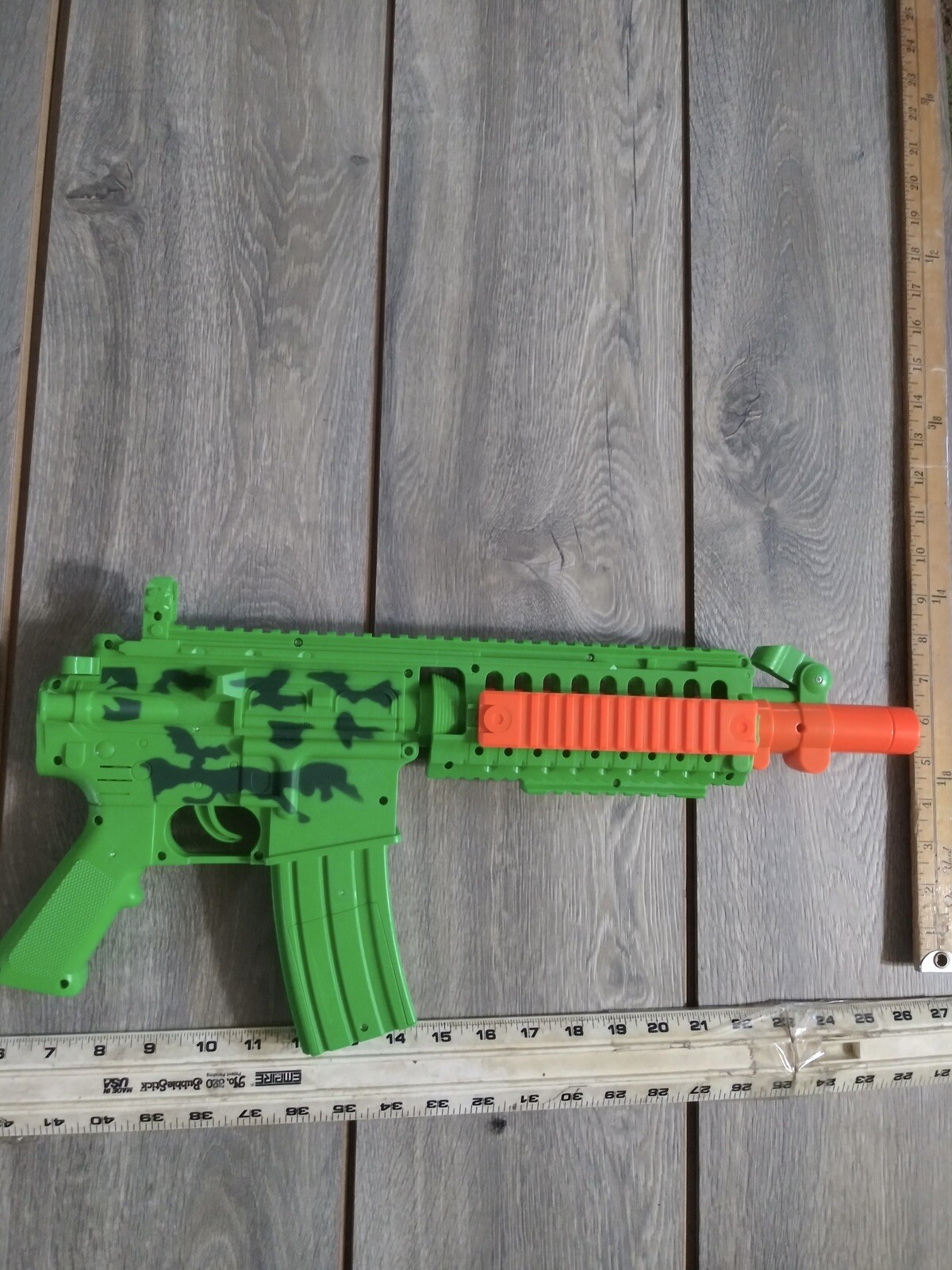 Green camouflage Army Toy gun (lights up) eBay