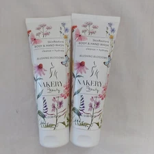 Nakery Beauty SkinRestore Hand Body wash Blushing Blossoms 3.38 oz