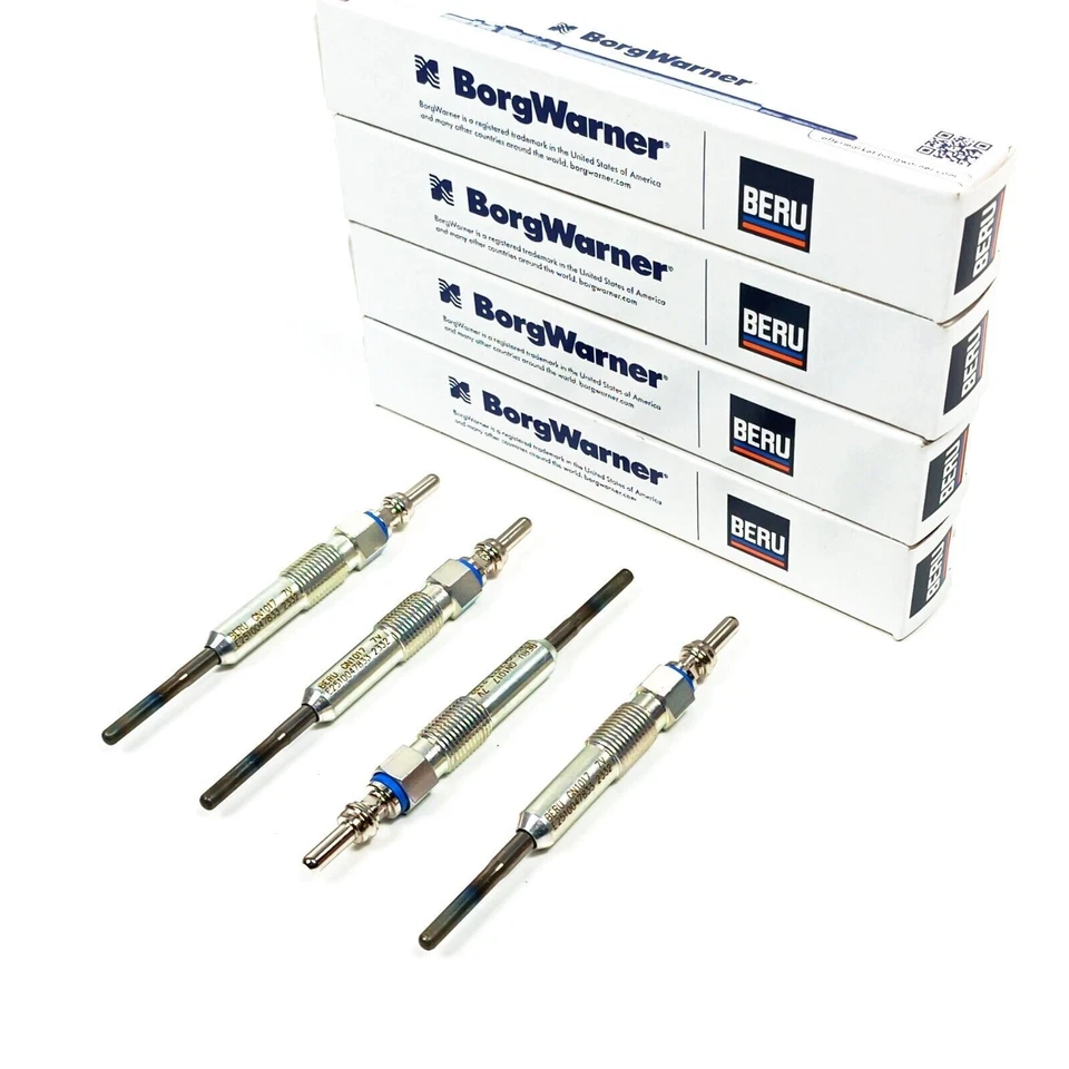 4x BERU Glühkerzen Audi A3 A4 Skoda Fabia VW Passat 2.0 TDI BPW BRC BMP 1.9 BSW - Bild 2 von 3
