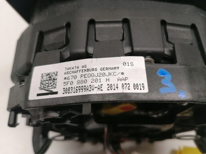 Airbag Volant Airbag Seat Toledo III 5F 5F0880201H - Photo 2/3