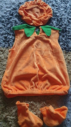 Toddler Halloween Pumpkin Outfit, Size 9-12months - Picture 2 of 3
