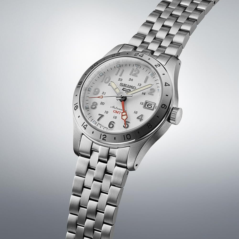 Seiko 5 Sports Field Sports Style SBSC009 Men's Wrist Watch Silver