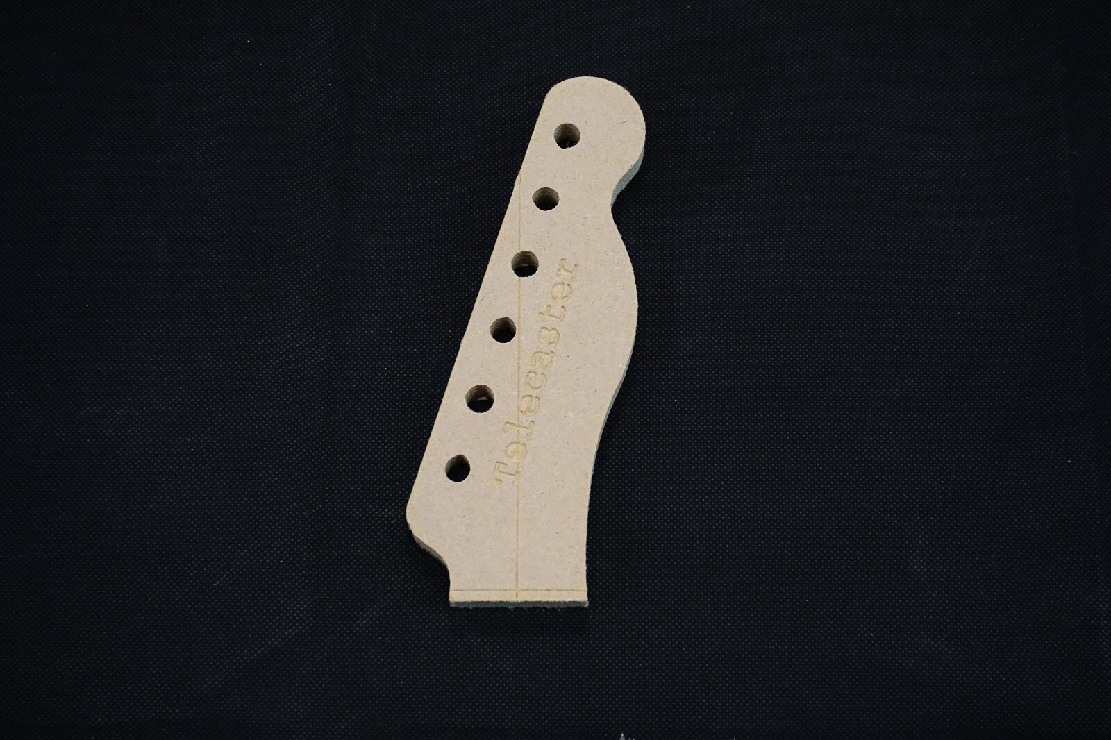 Telecaster Guitar Router Template Telecaster Headstock - Guitar Router Template - 1/2