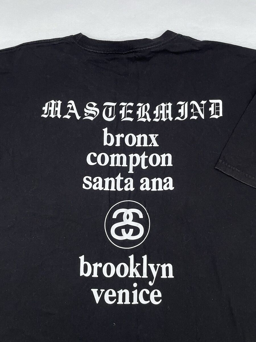 Stussy x Mastermind Japan World Tour Men's T-Shirt Black Stussy x Mastermind Japan World Tour Men's T-Shirt Black