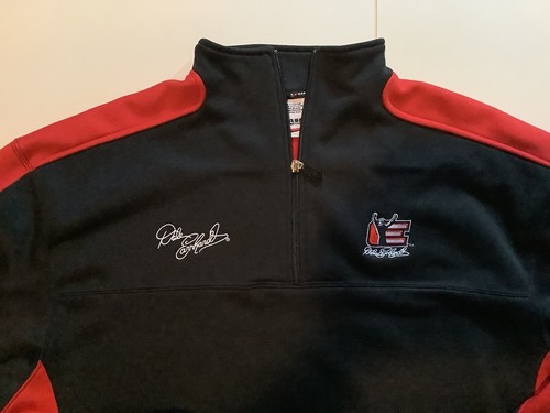Chase Authentics Mens 2XL Dale Earnhardt Intimidator Nascar 1/4 Zip Pullover - Picture 2 of 9