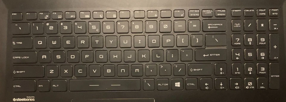 MSI GP62 LEOPARD | GE62 | GE62VR APACHE LAPTOP KEYBOARD REPLACEMENT KEYS KEYCAPS - Image 4 of 4