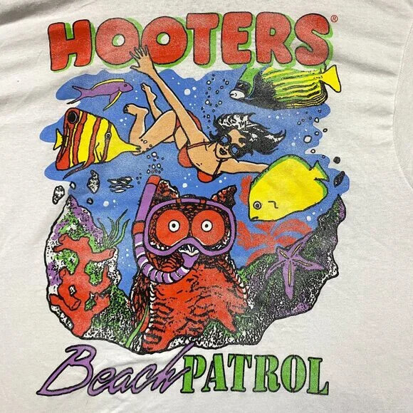 90s USA製 HOOTERS レストラン vintage T-shirt 90s USA製 HOOTERS レストラン vintage T-shirt - メルカリ
