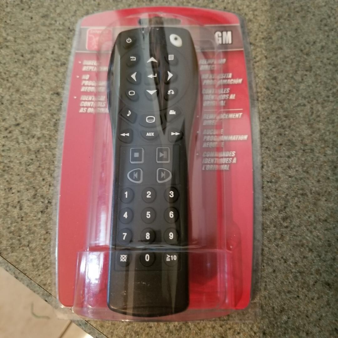 Dorman 57001 DVD Player Remote Control for Chevy Cadillac Buick