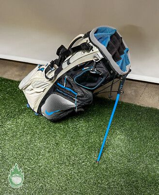 Nike Golf Performance Hybrid 14-Way Cart/Carry Stand Golf Bag Blue