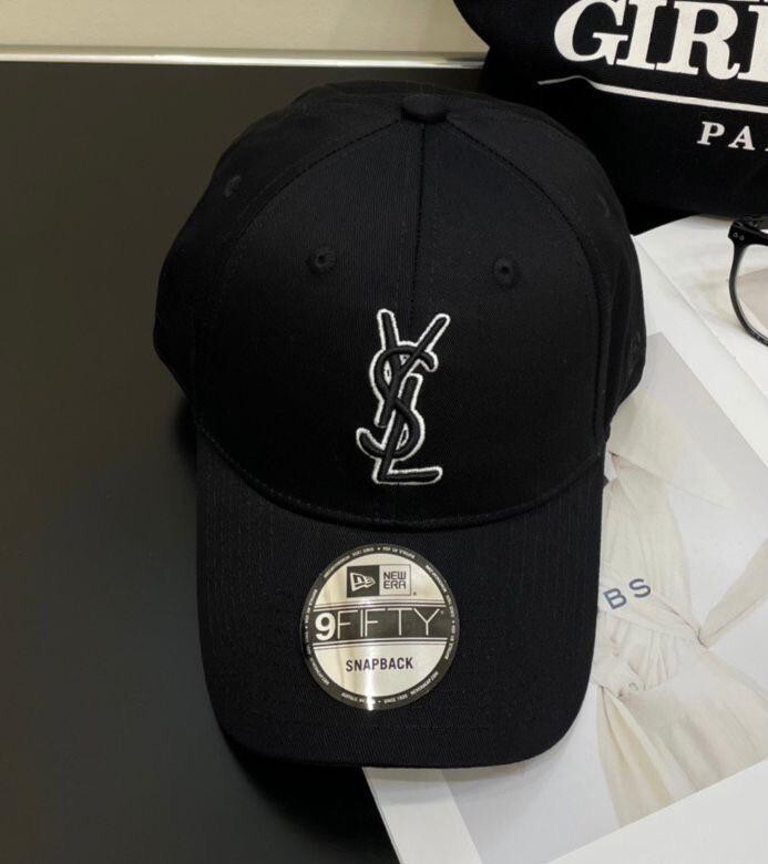 YSL Saint Laurent New Era Collaboration Cap Black 9FORTY YSL Saint Laurent New Era Collaboration Cap Black 9FORTY