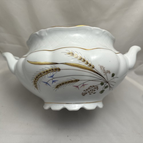 Patrón de Trigo Tureen de Colección Real S. Paulo Hecho en Brasil BETY Sopa con Tapas *817 - Imagen 7 de 10