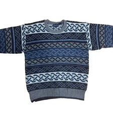 Vintage Finalist Lambswool Crewneck Sweater Size M Made In USA 90s
