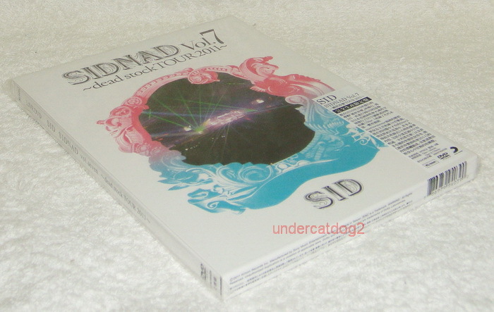 (未使用･未開封品)　SIDNAD Vol.7 ~dead stock TOUR 2011~ [Blu-ray] qdkdu57 SID Sidnad Vol.7 dead stock TOUR 2011 Taiwan Ltd 2-DVD (digipak