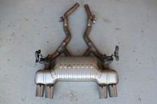 BMW M4 F82 2014 S55 3.0L Rear Exhaust System Muffler + Tips J163