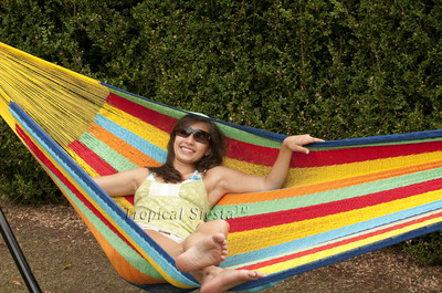 New Cotton Family Mexican Hammock Large Breezy Point® Mayan Hammocks  Camping