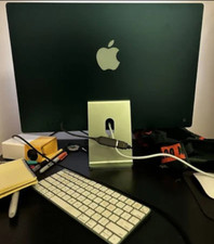 Apple iMac 24" 512GB SSD, M3, 8GB, 10-Core GPU Green - MQRP3LL/A