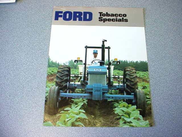 Ford Tobacco Specials Farm Tractor Brochure