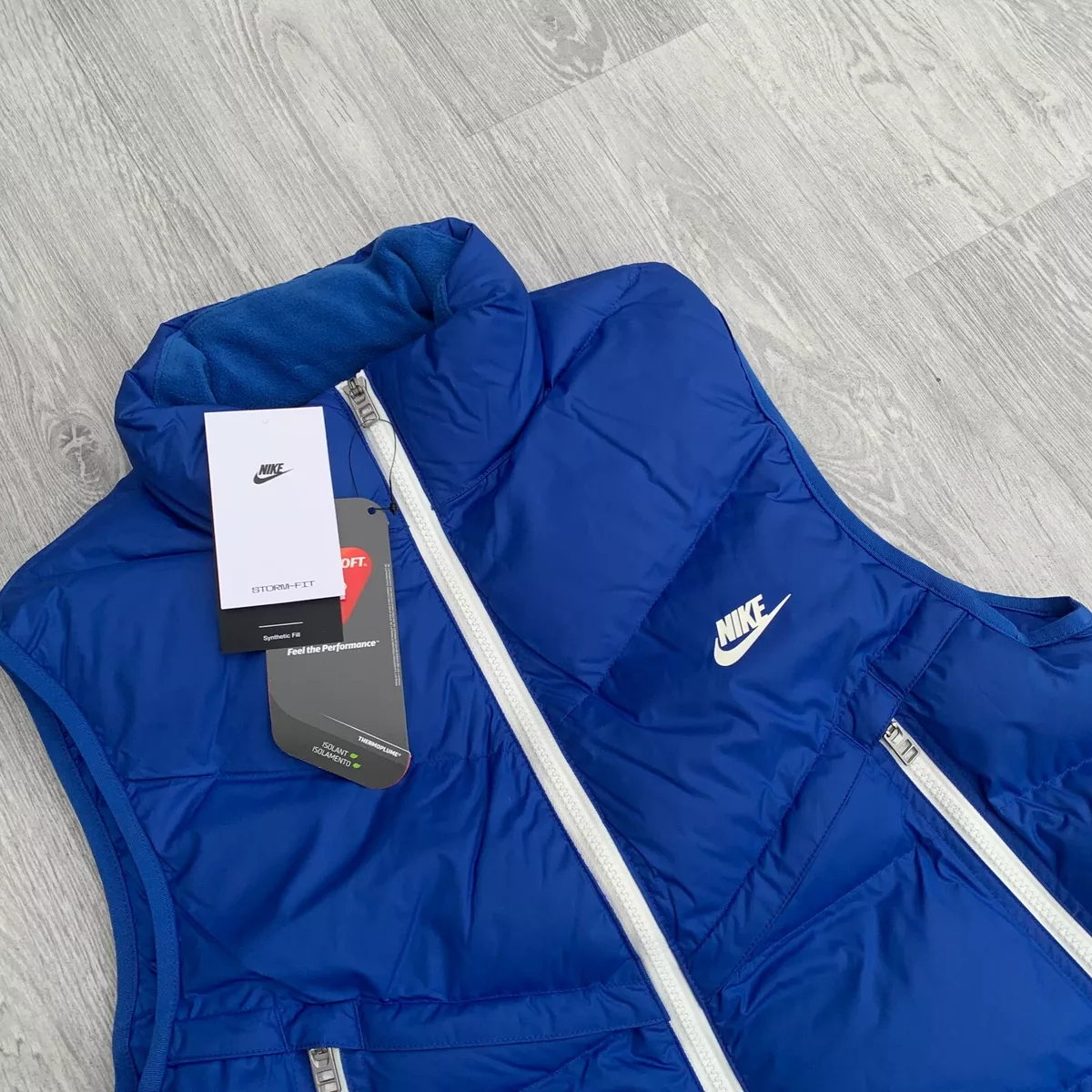 Nike vest deals blue